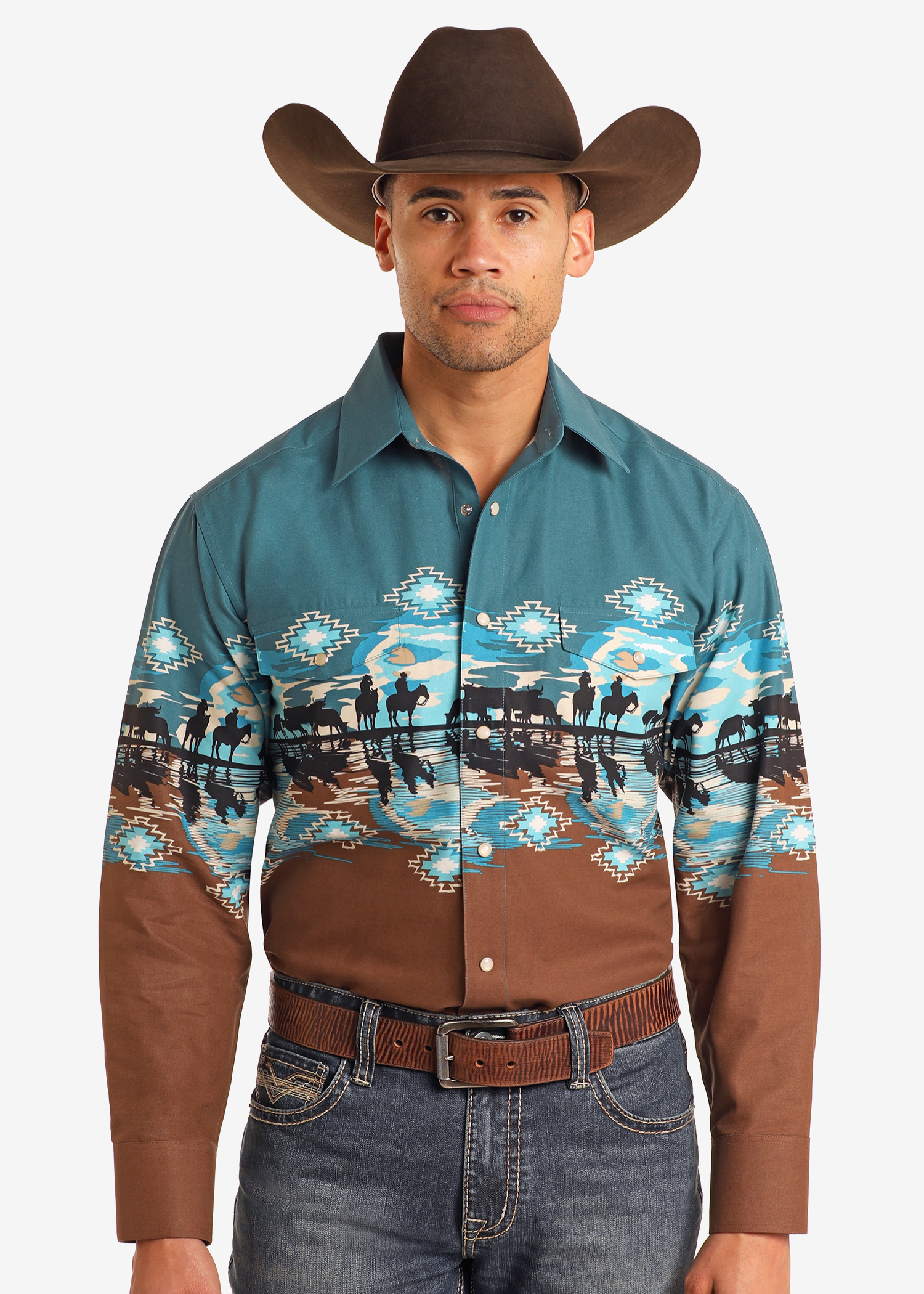 Cowboys Border Shirt