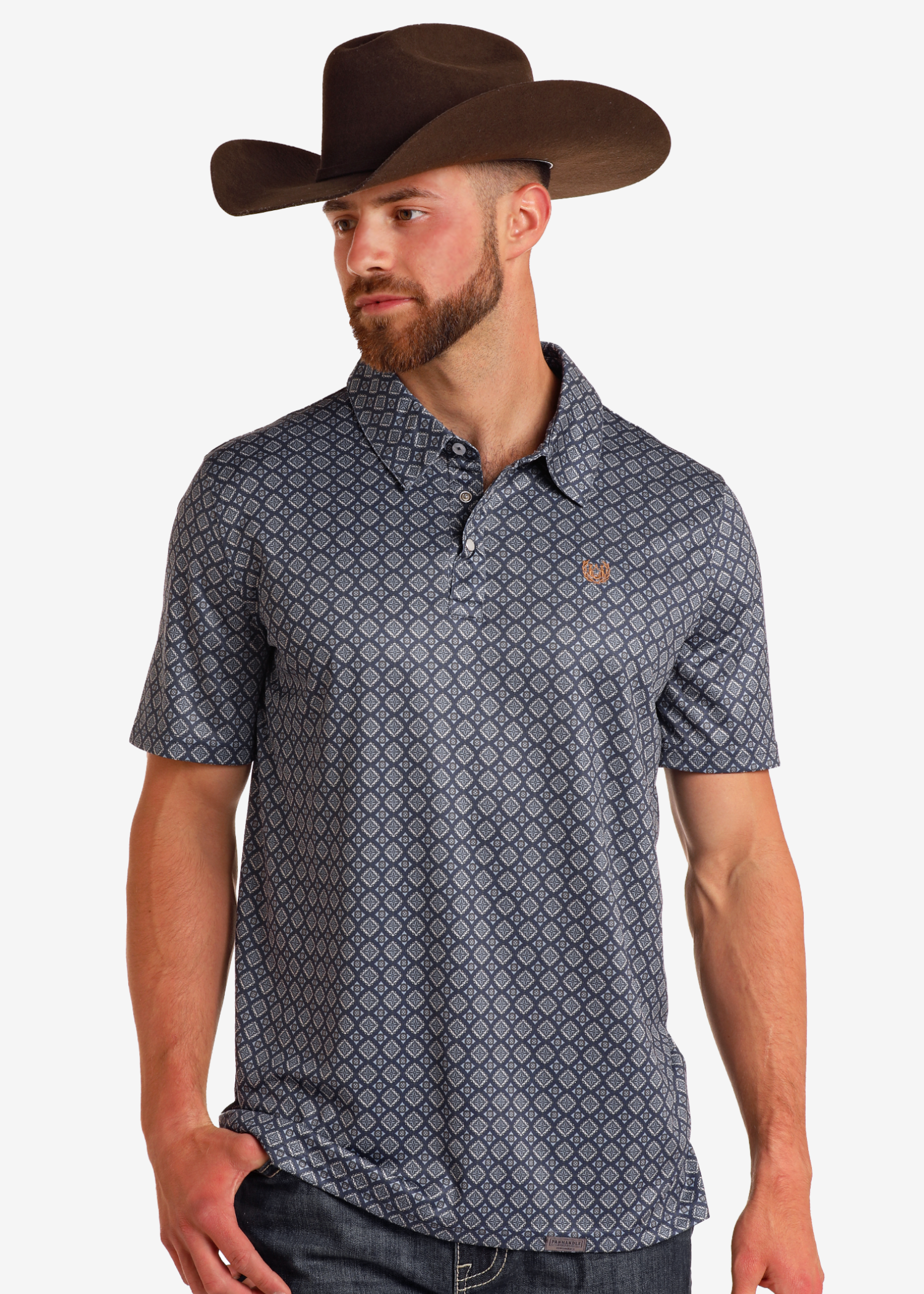 Blue Medallion Performance Polo