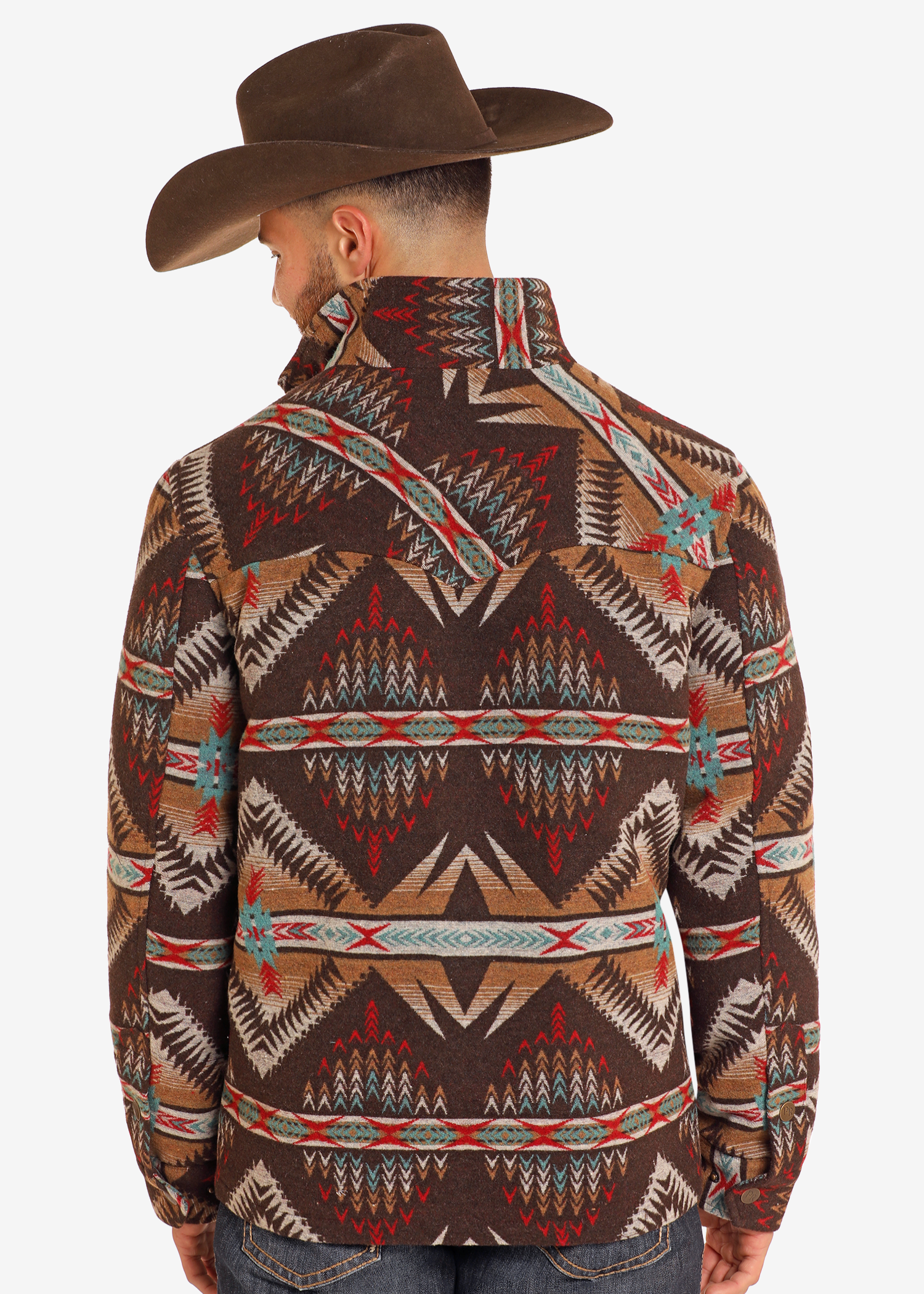 Aztec Jacquard Full Zip Jacket