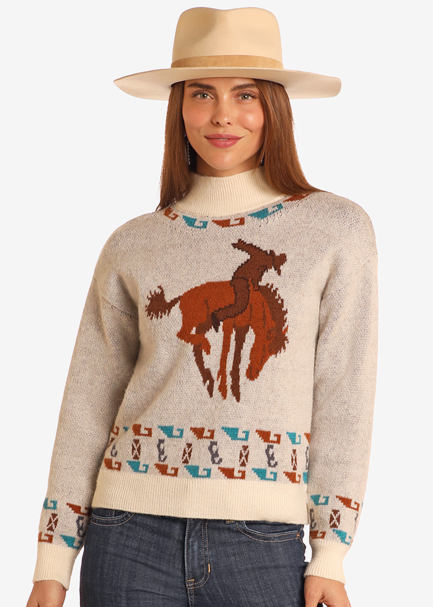 Bucking Bronc Sweater