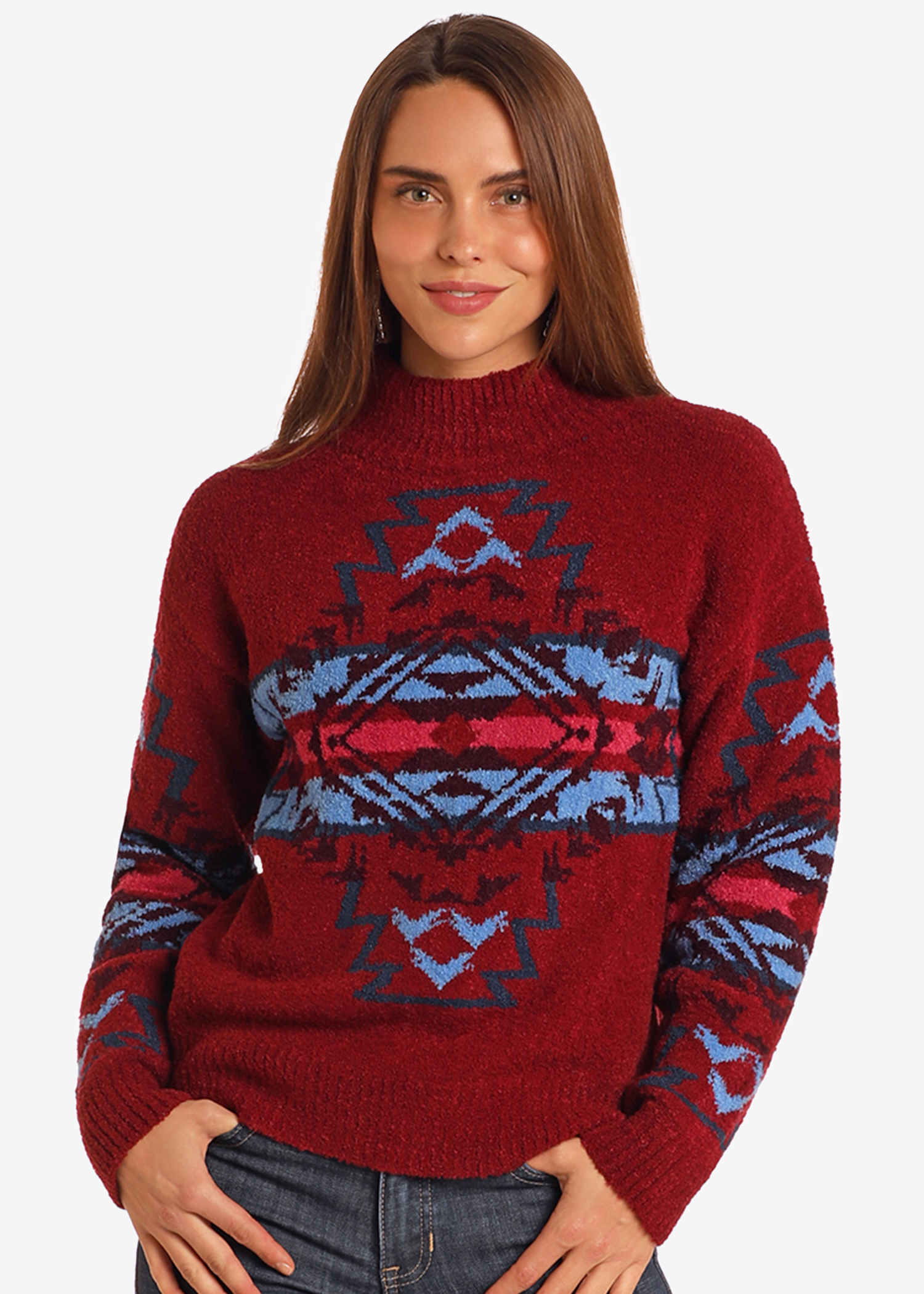 Southwest Print Sweater