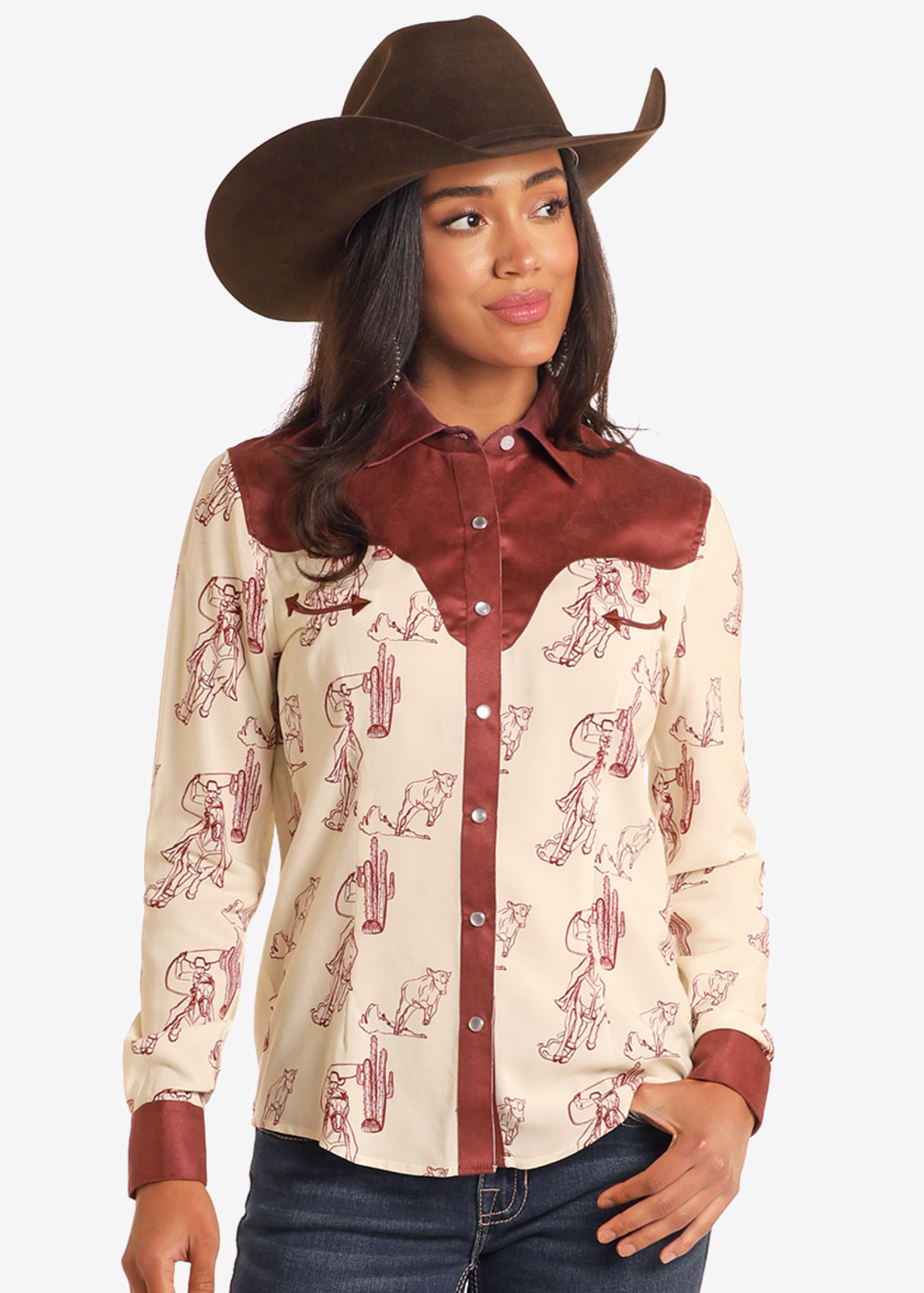 Western Long Sleeve Snap Shirt