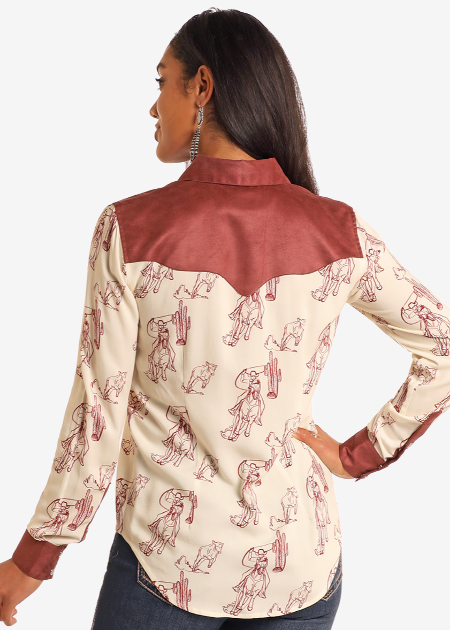 Western Long Sleeve Snap Shirt