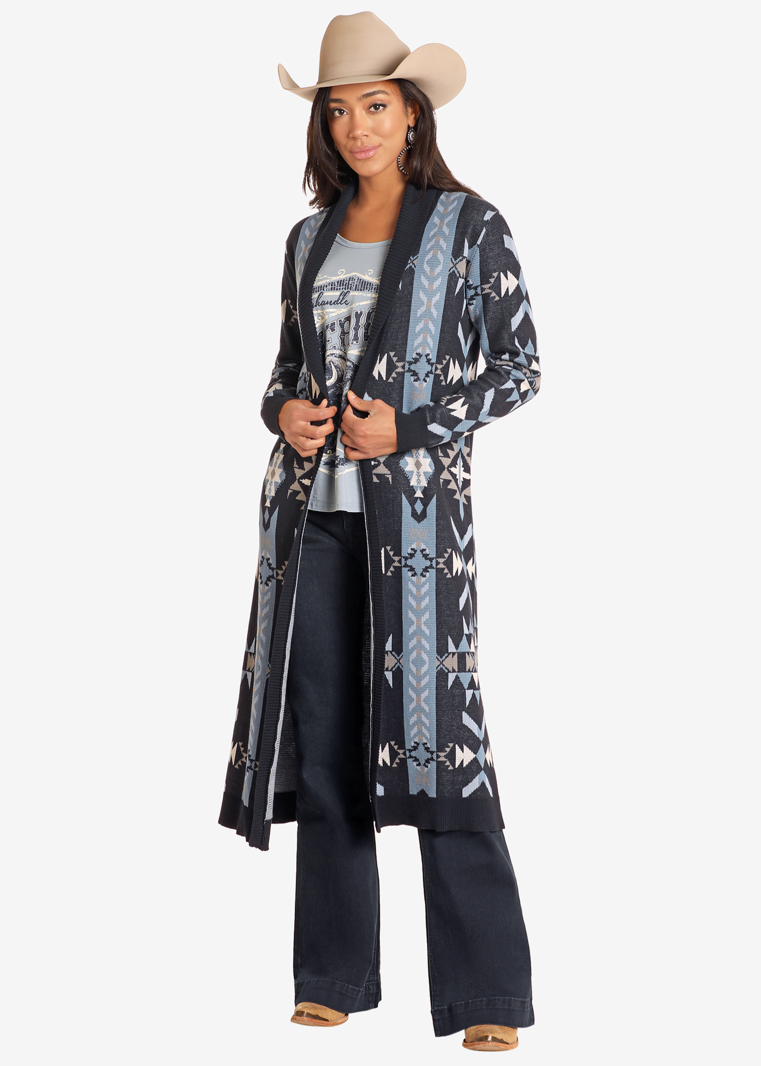 Aztec Open Front Duster