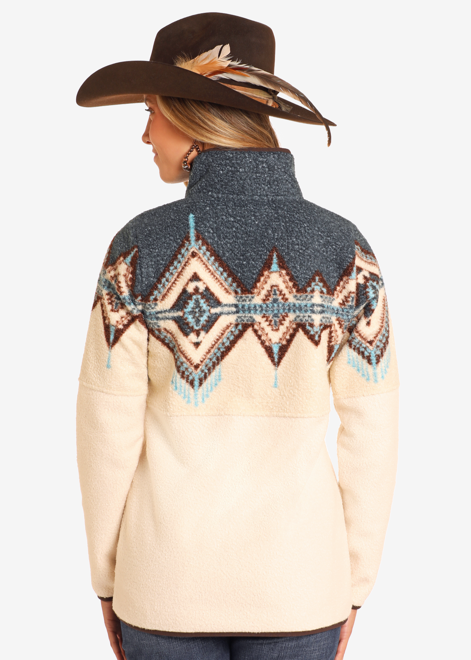 Border Berber Pullover